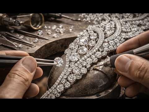Exquisite and sophisticated diamond craftsmanship