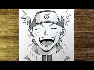 How to Draw Naruto Uzumaki for Beginners | Easy Step-by-Step Naruto Drawing Tutorial