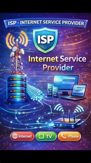 ISP Full Form | What is ISP | Internet Service Provider Explained