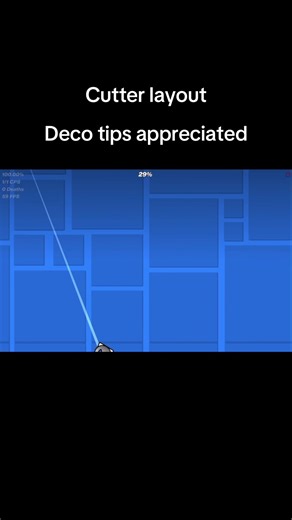 Geometry Dash Cutter Layout & Deco Tips