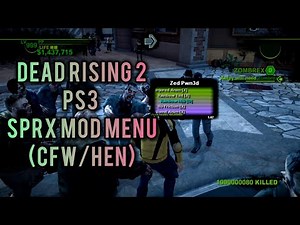 Dead Rising 2 | SPRX Mod Menu | (CFW/HEN) [+Download]