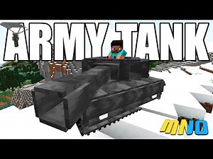 Army Tanks for Minecraft Bedrock