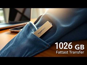 Clé USB Double Port USB-C & USB-A 128Go 🚀 Transfert Ultra Rapide | Amazon Basics