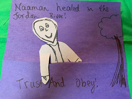 Bible Crafts: Healing of Naaman (2 Kings 5:1-14) - Ministry To Children