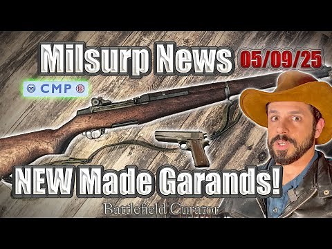 CMP News! New Production M1 Garands, Drill M1903s, U.S. Army Surplus M1911A1 Update and More!