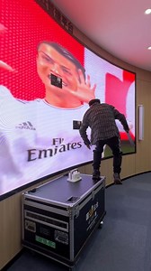 7.6K views · 44 reactions | LED display #LED #exhibition #technology #leddisplay #ledscreen #football #cristianoronaldo | LED Display Manufacturer | Facebook