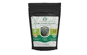 AYURVEDASHREE Alkanet Root Powder (Ratanjot/Arnebia Nobilis) - 50g I Soap Making Supplies Natural Colorant I Handmade Cosmetics