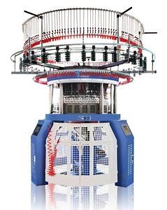 [Hot Item] Computerized Double Jersey Transfer Rib Jacquard Circular Knitting Machine with Auto-Striping Device