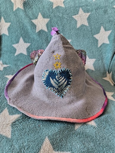 Kitty Cat Hat "the Fern Wizard" - Etsy