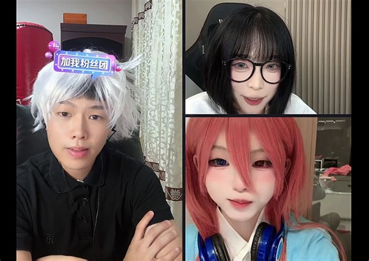 五坨co连麦小c 1mo多!四个人四个发色 疯狂打拳萌坏了