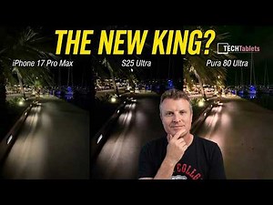 iPhone 17 Pro Vs Samsung Galaxy S25 Ultra Vs Huawei Pura 80 Ultra Camera Comparison