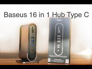 16 in 1 Type-C Hub | Quick review of Baseus Multifunctional WorkStation👀