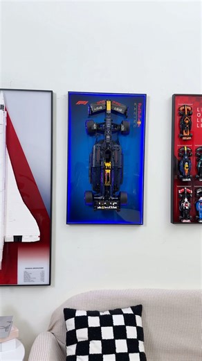 Lego Red Bull display frame#lego #icuanuty #redbull #legodisplay #f1