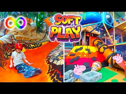 Volcano Soft Play, Hot Lava Slides | Best SOFT PLAY at Maidstone Leisure Centre