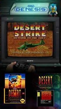 🎮 Desert Strike: Return to the Gulf (1992) – Sega Genesis
