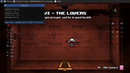Jevil in Isaac???? #thebindingofisaacrepentance #jevil #deltarune #mod