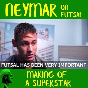6K views · 241 reactions | ⚽ Fan of futsal? So is Neymar Jr. ⚽ Find out how it shaped his career in a new #FFTFilms documentary - Making of a Superstar - out tomorrow! | FourFourTwo | Facebook