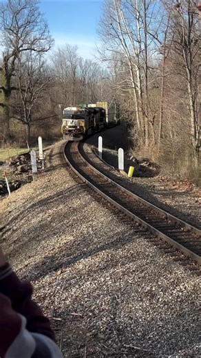 w crew norfolk southern lol! #train #railfans #ns #conductor #fyp