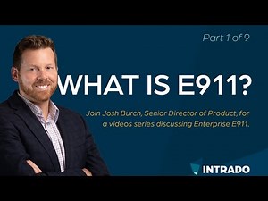 What Is Enterprise E911?