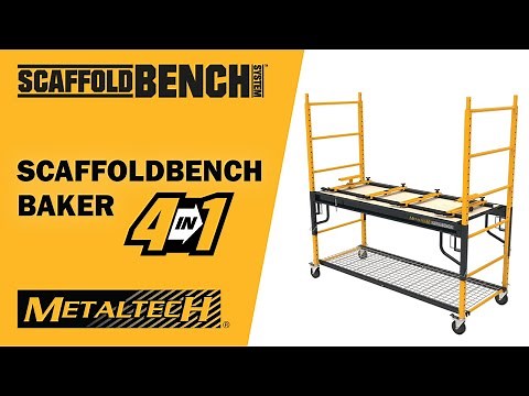 METALTECH Scaffoldbench 4 in 1 Baker