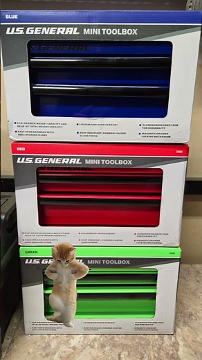 My Harbor Freight Mini Tool Boxes. #harborfreight #minitoolboxes