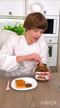 Nutella Prank and magic🍩🍩🍴🤫💪.#magic #shorts #viralvideo