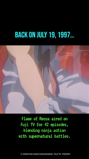 526K views · 9.7K reactions | We can't believe it's been almost 30 years of Recca airing! Revisit the iconic 90s ninja anime FLAME OF RECCA – streaming now on RetroCrush. | RetroCrush | Facebook