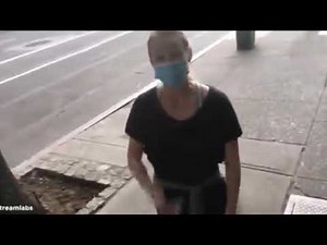 Man Makes WHITE WOMAN KNEEL DOWN, Apologize for White Privilege On Knees for BLACK LIVES MATTER