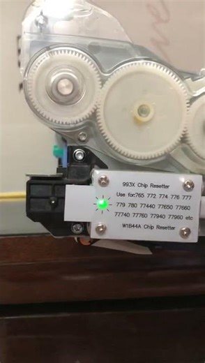 maintenance box resetter for HP pagewide A3 printer, no need to remove the chip base to reset. #hp