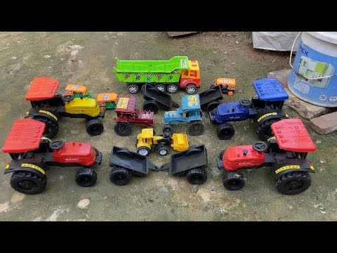 Jungle me mile bhut sare tractor | tractor jcb wala cartoon video | Bacho ke tractor gadi |