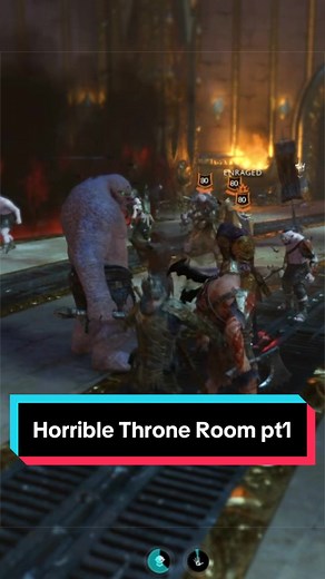Raiding the most horrible throne room and fort in shadow of war part 1 #shadowofwar #shadowofwargame #lotr #lordoftherings #lotrtok