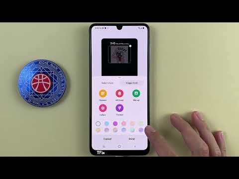 Always on display on Samsung A22 Android 12