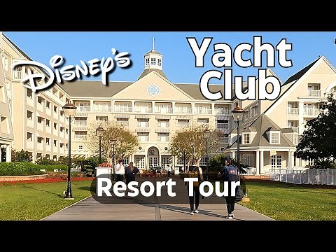 2025 Yacht Club Resort Tour | Disney’s Nautical Deluxe Hotel Walkthrough