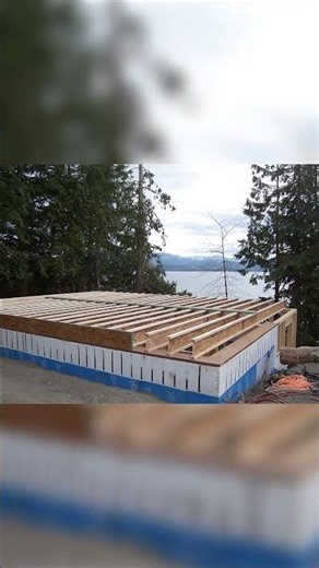Lakeside Build Milestone I Joist Floor System Installed
