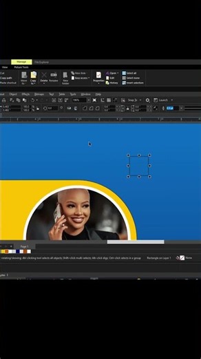 How to Design a Professional Corporate Poster in CorelDRAW (Step-by-Step Tutorial)