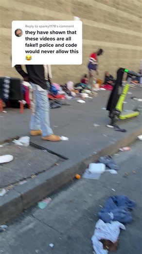 Replying to @sparky1178 Mr. “Big D,”per his username has decided to crawl up from under the rock he lives under to declare that I have over 3 years of videos with fake actors! Better yet, that Skid Row hasn’t been around for decades because the police officers of LAPD would most definitely write them a citation for violating multiple penal codes… such as loitering, indecent exposure, under the influence and disturbing the peace! Feel free to come volunteer with us this weekend while we feed the 