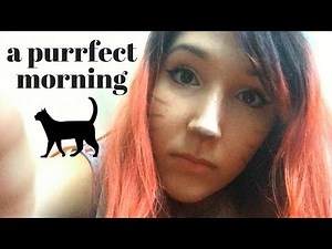 LOW-FI ASMR - CAT ROLEPLAY ~ Morning Kitty Snuggles, Pestering, Fabric Scratching ~