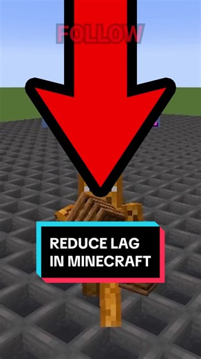 Minecraft can be really laggy sometimes, so here is one way that people prevent lag! #minecraft #mc #mcyt #minecrafthardcore #hardcoreminecraft #minecrafttutorial #minecrafttutorials #tutorial #tutorials #minecraftbuilding #minecrafttip #minecrafttips #minecrafttipsandtricks #minecrafttipsntricks #lifehack #lifehacks #minecraftlifehack #minecraftlifehacks #fyp #fypシ #foryou #foryoupage #xyzbca