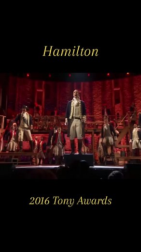 Company of Hamilton Performs History Has Its Eyes On You/Yorktown - 2016 Tony Awards