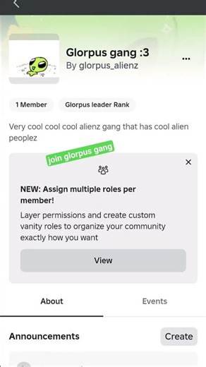 join da glorpus gang #alien #roblox #gaming #aliens