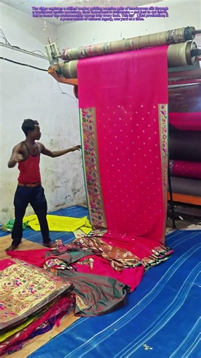 Unrolling Tradition: How Artisans Preserve Intricate Silk Patterns in Every Fold