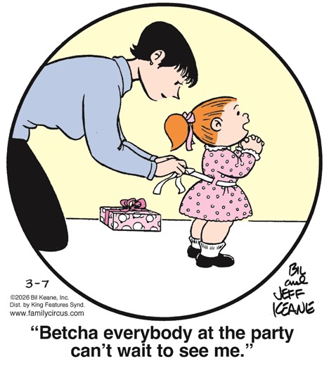 The Family Circus Comic Strip 2026-03-07 | Comics Kingdom
