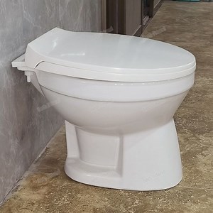 [Hot Item] Philippines Medium Size Hand Flushing Toilet Bowl with Toilet Seat Southeast Asia Bathroom Washdown Toilet Bowl