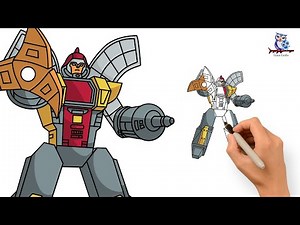 How To Draw Omega Supreme G1 - Transformers