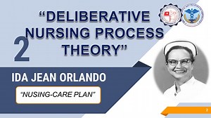 NURSING THEORIES IDA JEAN ORLANDO