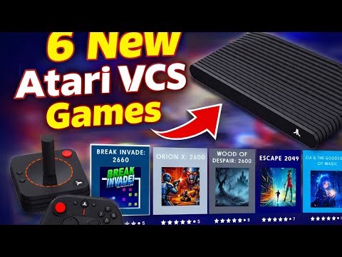 Atari VCS Gets 6 NEW GAMES!