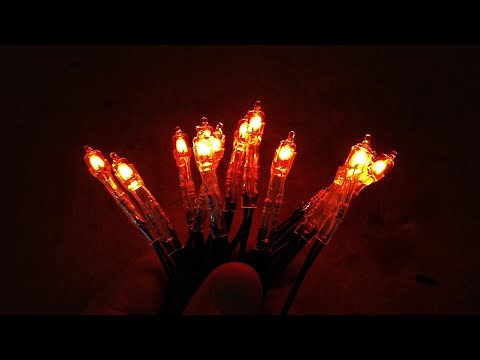 Making a set of retro neon fairy lights. (100 year anniversary.)