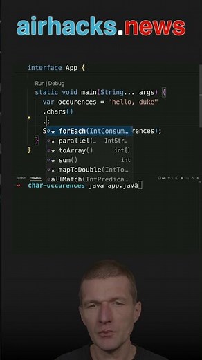 How to Count A Character in a String #java #shorts #coding #airhacks