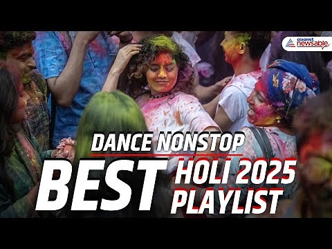Top 10 Holi Songs - Rang Barse, Balam Pichkari & More | Nonstop Holi 2025 Song