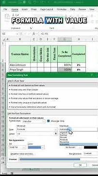 Excel Tips #163: Create a Visual Progress Tracker in Excel 📊